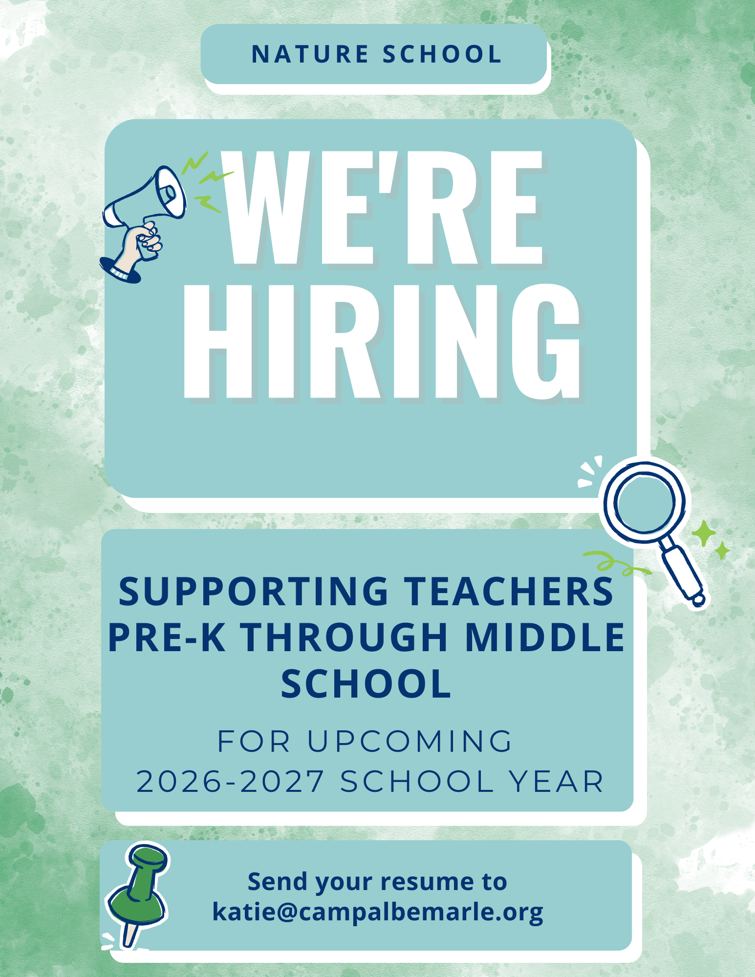 Yellow Modern Hiring Job Flyer